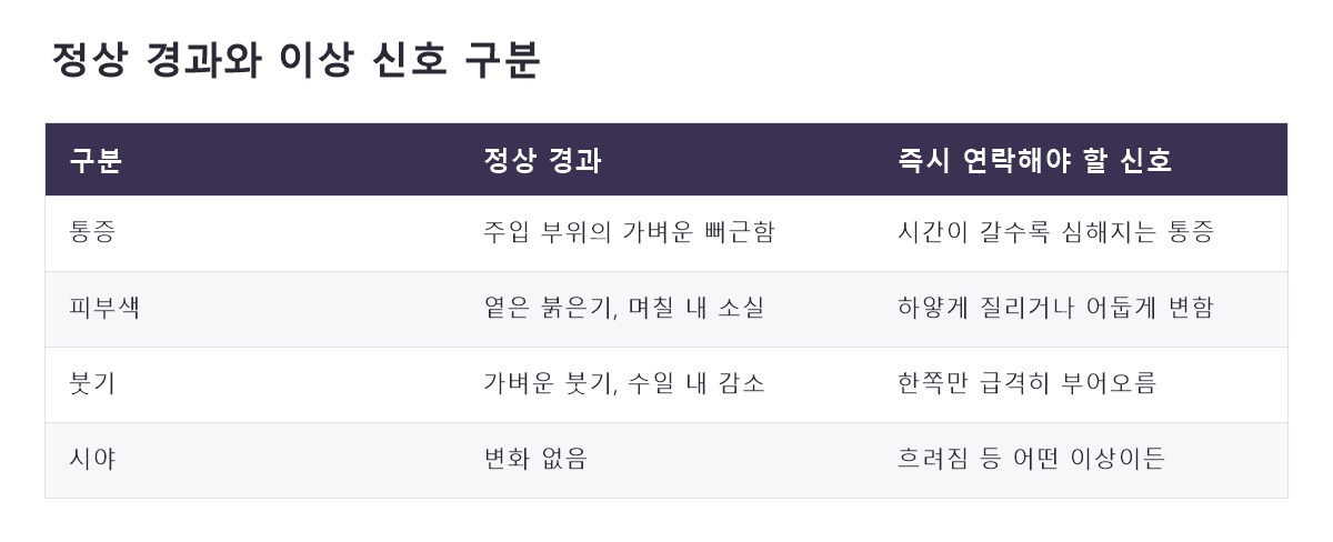 명동코필러 비교 정리표